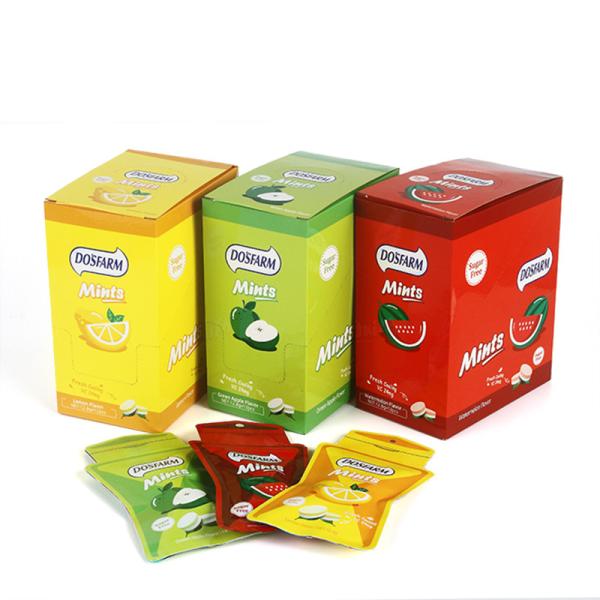 Buy cheap Sugar Free Healthy Full Vitamin C Mint Fruit Candy With Cooling Breath from wholesalers
