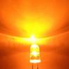Buy cheap 5mm LED Light Diode 600nm - 610nm Orange Color 2500mcd Clear Lens Round Head With Flange from wholesalers