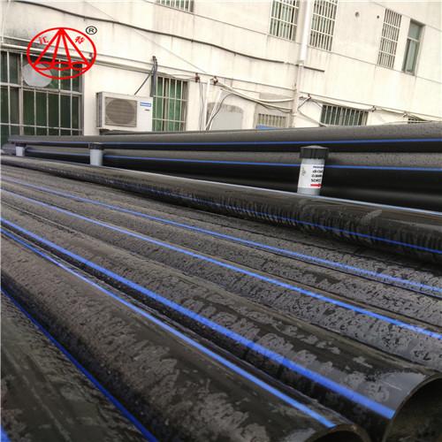 Buy cheap Black PN6 HDPE Water Supply Pipe SDR26 Customized Diameter ISO4427 from wholesalers
