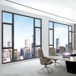 Aluminium Seamless Welded Glass Windows With 80mm Width Thermal Break Casement