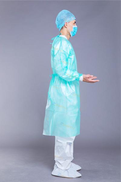 Buy cheap Medical PP PE Disposable Isolation Gown GB15979 For Hospital from wholesalers
