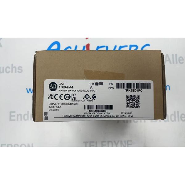 Allen Bradley 1769-PA4 1769 CompactLogix Power Supply for Panelview Plus 7 Product Line