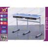 Buy cheap Attached Plywood Double School Desk And Chair For College Classroom from wholesalers