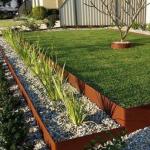 1.6mm Corten Steel Garden Edging SGS Garden Metal Ornaments