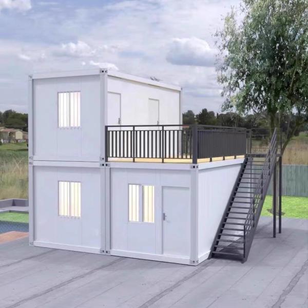 Buy cheap Rainproof Detachable Prefab Container House Construction For Working from wholesalers