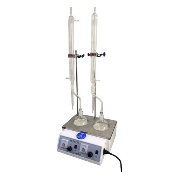 Dual Oil Moisture Analyzer ASTMD 95 500ml Distillation Flask Electric Heating DISTN
