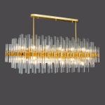 Led Glass Chandelier For Dining Room Kitchen Modern Home Decor led crystal