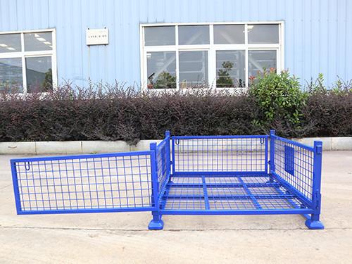 500kg-2000kg Logistics Collapsible Pallet Cages Efficient Handling And Storage