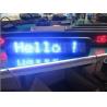 Buy cheap P7.62 LED Moving Sign with remote control F750R Red color from wholesalers