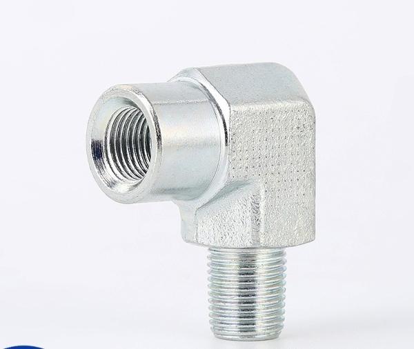 Buy cheap Round Head Galvanized Sheet Stainless Steel Hydraulic Adapter 90 Degree Elbow from wholesalers