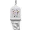 Buy cheap Customization ECG Lead Wire 6p 3 Lead Snap Cables Aha Trunk Cable Medical equipment connection cable from wholesalers