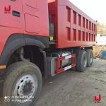10 Wheel Dump Truck HW76 Howo Tipper Truck 30 Ton Tri Axle Dumper Truck