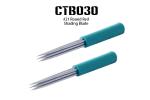 Sterilized Microblading Needles #9 Round Green Shading Blade for Eyebrow Tattoo