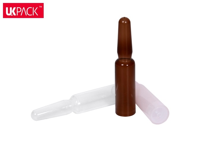 1.5ml Capacity Mini Cosmetic Containers Plastic Skin Ampoules Shatter Resistant