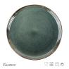 Buy cheap Ceramic Stoneware Salad Plates Shiny Reactive Glaze 10.63 Inch Stoneware Dinner Dishes from wholesalers