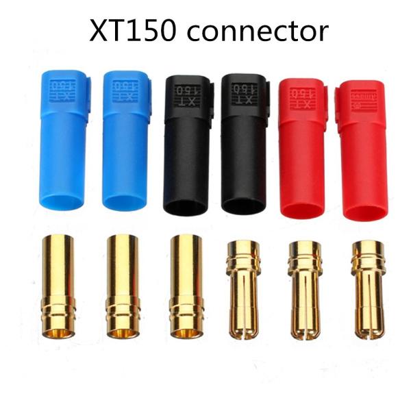Buy cheap Female Male Banana XT150 Battery Connectors 6mm Gold Bullet Durable from wholesalers