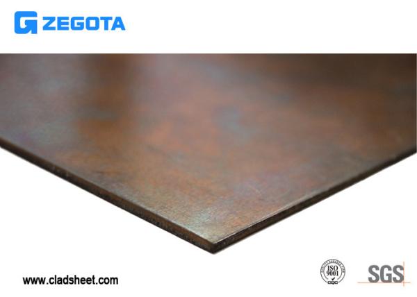 Buy cheap Hot Rolled 3- Layer Copper Clad Steel Sheet Copper Plated Steel Sheet Copper Alloy Sheet from wholesalers