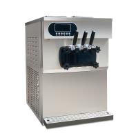 Buy cheap 36l Tabletop Commercial Soft Serve Ice Cream Machine 3 Flavor Ice Cream Cone product