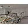 Buy cheap Modern Staircase Stainless Steel Balcony Railing Durable Balustrade Customized Size from wholesalers