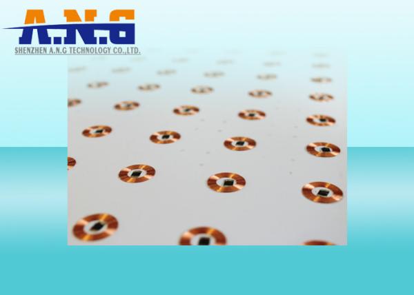 Buy cheap Round 125 Khz Dry Rfid Inlay Copper Antenna 0.35-0.60MM Thickness For LF Tag​ from wholesalers