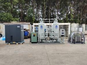 TYO20 oxygen generator complete system purity 93% outlet pressure 150bar with