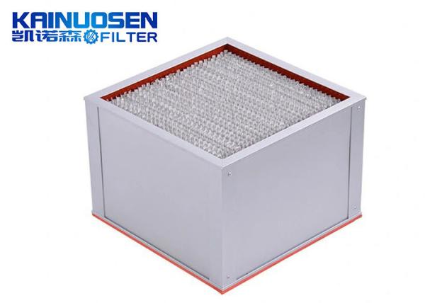 Buy cheap 400m3/H Volume True HEPA Air Filter Replacement 610*610*50mm from wholesalers