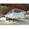 Buy cheap 3x13 Tons Side Wall Trailer For Livestock Transport from wholesalers