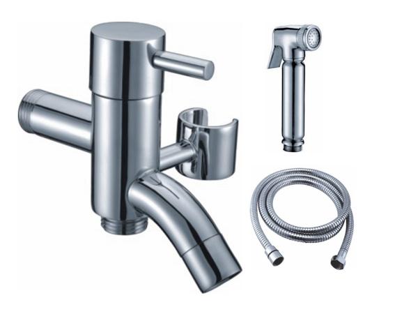 Buy cheap One Handle Brass Bathroom Water Tap With Brass Arabic Shower Set from wholesalers