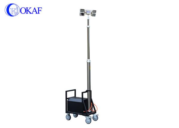 Buy cheap Soldier Station Vehicle Mounted Mast Mobile Light Tower Monitoring System from wholesalers