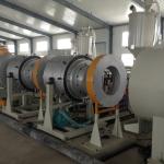 380V 50hz Single Screw Automatic Plastic Extruder Machine for HDPE Pipe