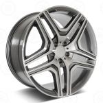 5 Hole Mercedes Benz 21 Inch Rims 21x10 22x10 Alloy Mercedes GL63 Wheels