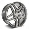 Buy cheap 5 Hole Mercedes Benz 21 Inch Rims 21x10 22x10 Alloy Mercedes GL63 Wheels from wholesalers