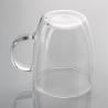 Buy cheap Insulated Double Wall Drinking Glass 360ml Borosilicate Glass Coffee Mugs from wholesalers
