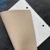 Buy cheap Anti Scratch Beige EPU Faux Leather Eco Litchi Embossed Artificial Leather Fabric Waterproof Roll For Car Seat Fabric from wholesalers