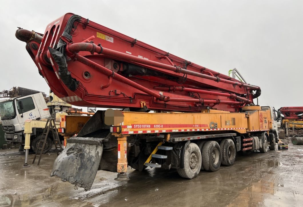 2014 62m Sy Concrete Pump on Volvo Truck Used Heavy Equipment