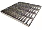 Anti Rust SS316 Floor Forge Walkway Steel Grating Serrated Bar