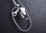 Solid Brass Round Rain Shower Set 3 Way Water Flow ROVATE High Durability