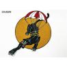 Buy cheap Animal Tiger Chenille Embroidery Patches No Minimum Merrow Border from wholesalers