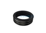 S-350-2r Rubber Air Spring S350 For Big Wig Helper Springs , Double Convoluted