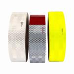 Dustproof Sticky DOT Reflective Tape Fluorescent Yellow Green Orange For Vans