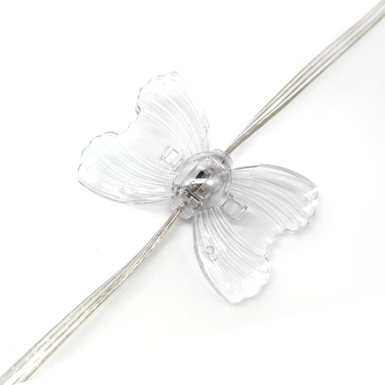 10.8lm/W Luminous 3D Pixel Led Butterfly Lights For Shopping Mall Decoration