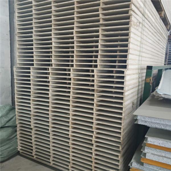 Buy cheap construction building materials 0.426mm mgo sandwich panel for warehouse from wholesalers