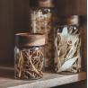 Buy cheap Empty Dustproof Transparent Glass Jars With Lids Eco Friendly 580ml 500pcs from wholesalers