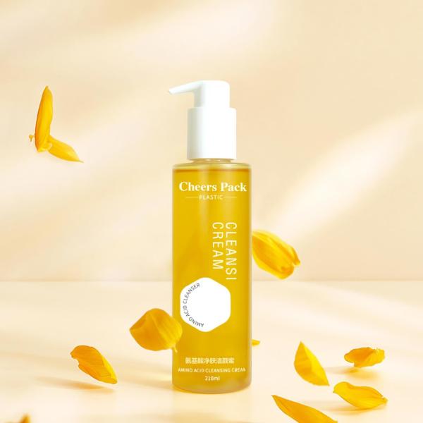 Buy cheap Body Essential Oil Packaging Bottle 150ml 210ml Clear Custom Plastic Shampoo Lotion Hair Oil Pump Bottle from wholesalers