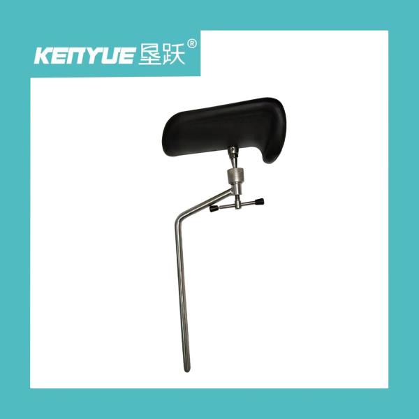 Buy cheap Black PU Metal Stainless Steel Obstetric Leg Holder For Hospital Beds from wholesalers