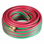 NBR Oxygen Acetylene Hose 1/4 Inch B Fittings Twin Welding Hose for 50ft