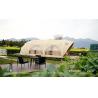 Buy cheap Special Luxury Glamping Tents Hotel Snow Load 75kg/Sqm 4m Clear Span from wholesalers
