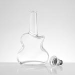 Super Flint Glass Guitar Shaped Whisky Bottle for Liquor Wine Vodka Tequila