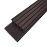 Buy cheap Anti Slip 140*25mm Round Hollow Wood Plastic Composite Decking from wholesalers