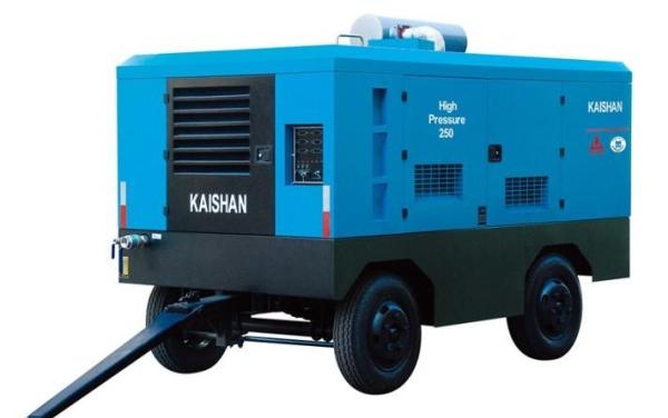 Buy cheap Diesel Industrial Portable Air Compressor / Rock Drill Compressor Kaishan Lcgy from wholesalers